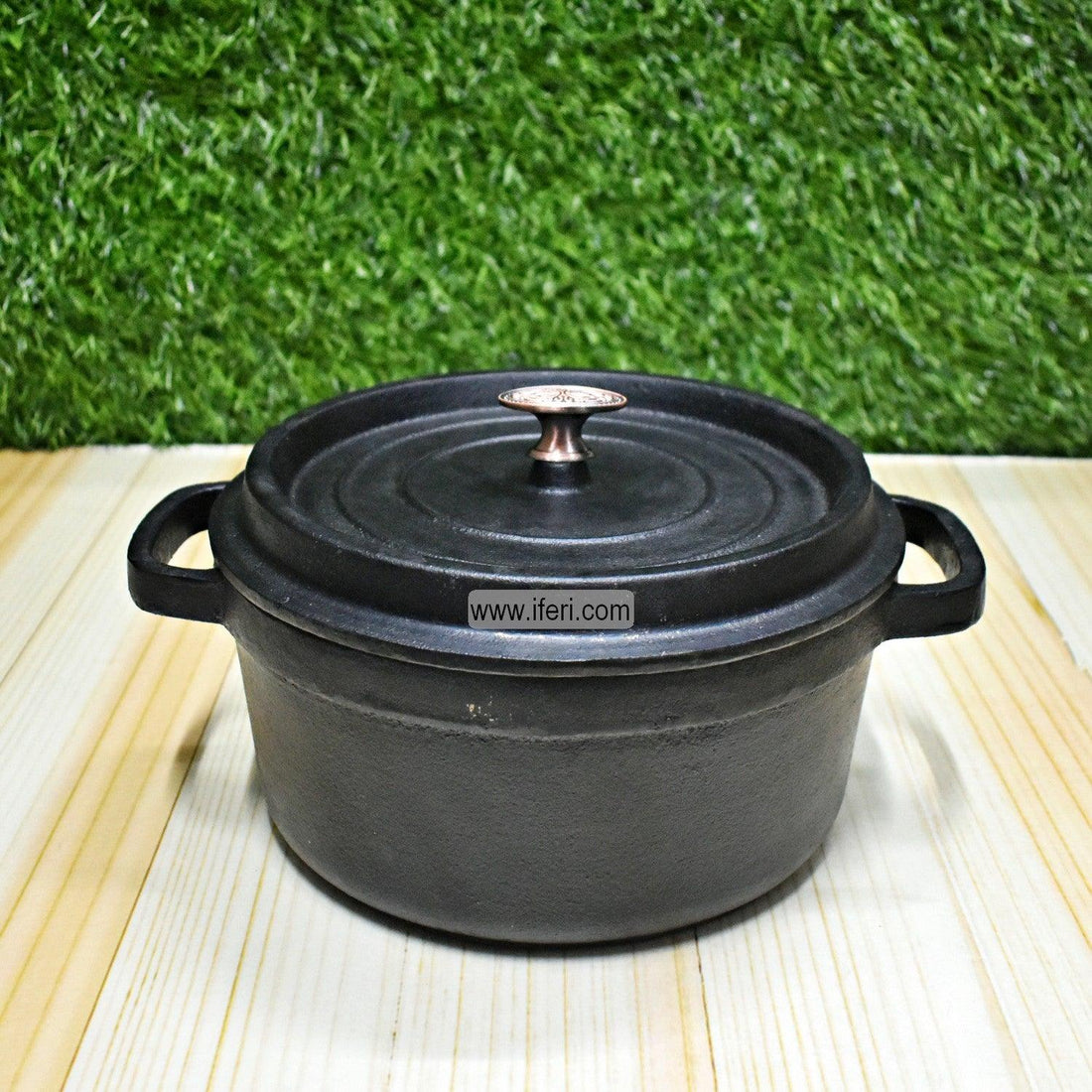 32cm Cast Iron Grill Pan, Griddle ALM6975